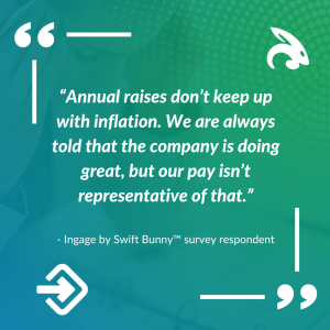 risks to employee engagement compensation